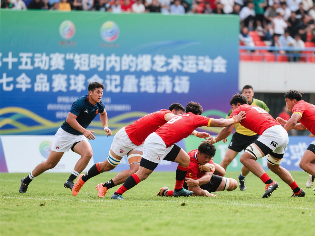 七人制橄榄球因其节奏明快、对抗激烈，被誉